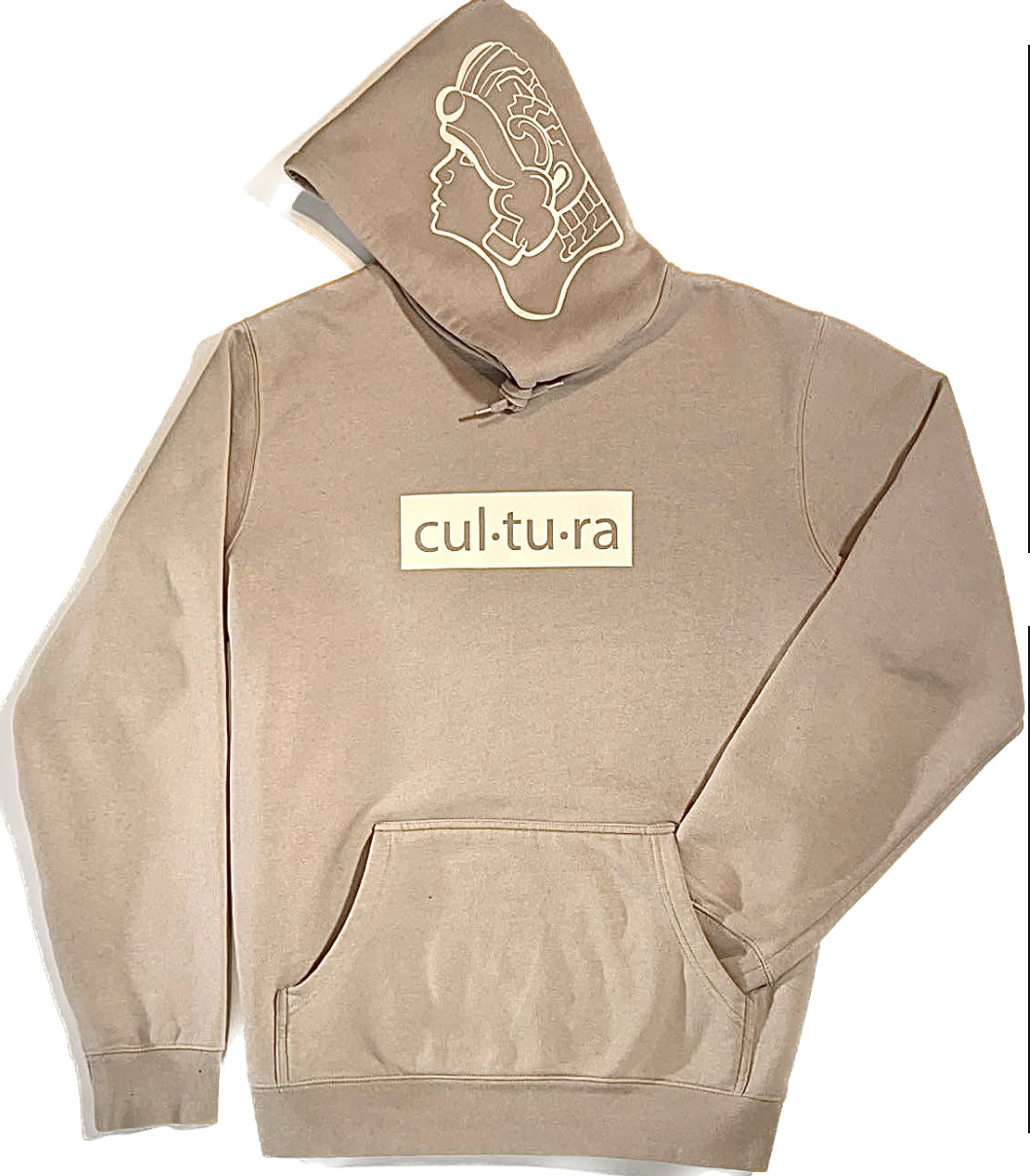 CUAUHTEMOC STONE HOODIE (TAUPE)