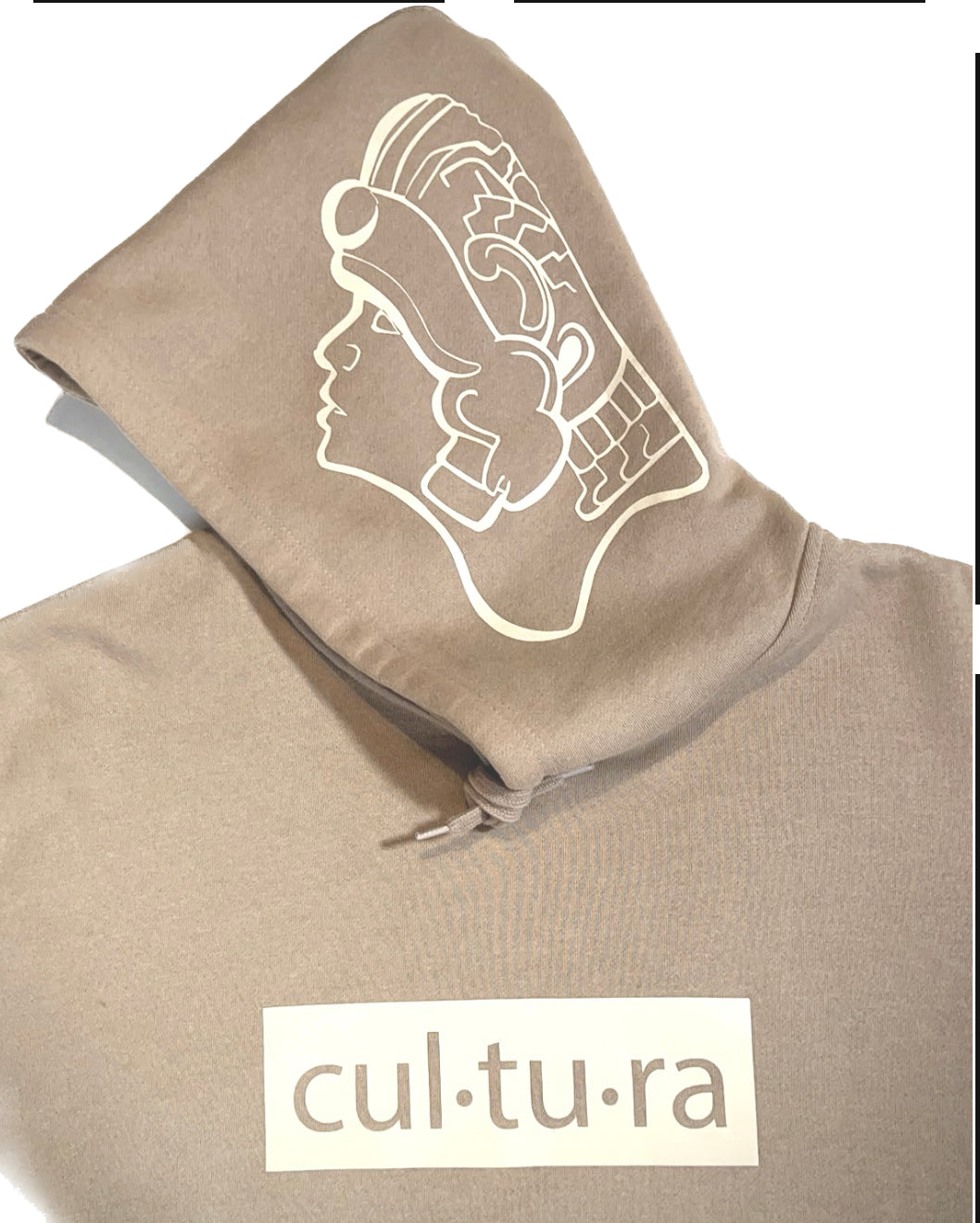 CUAUHTEMOC STONE HOODIE (TAUPE)